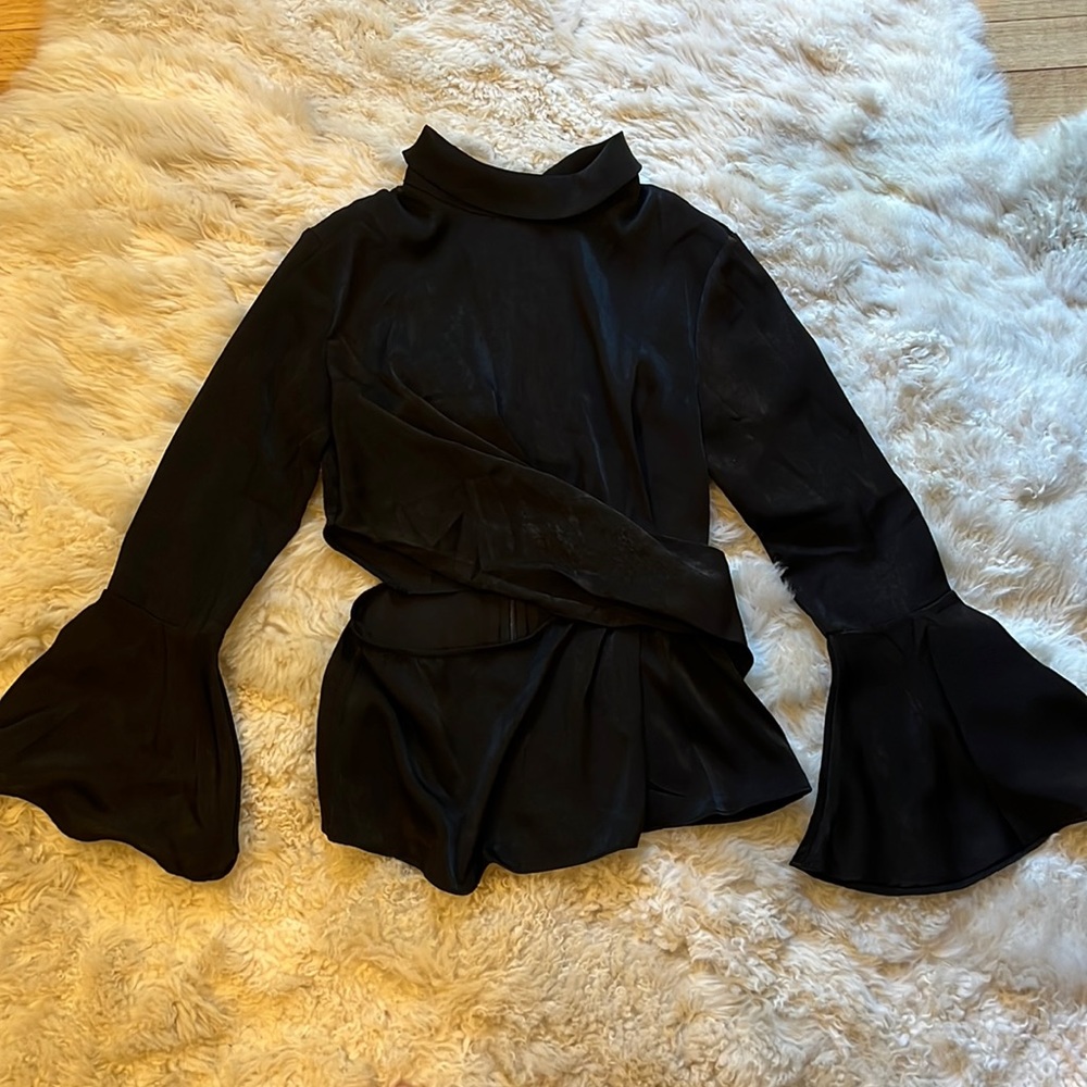 Peplum top.